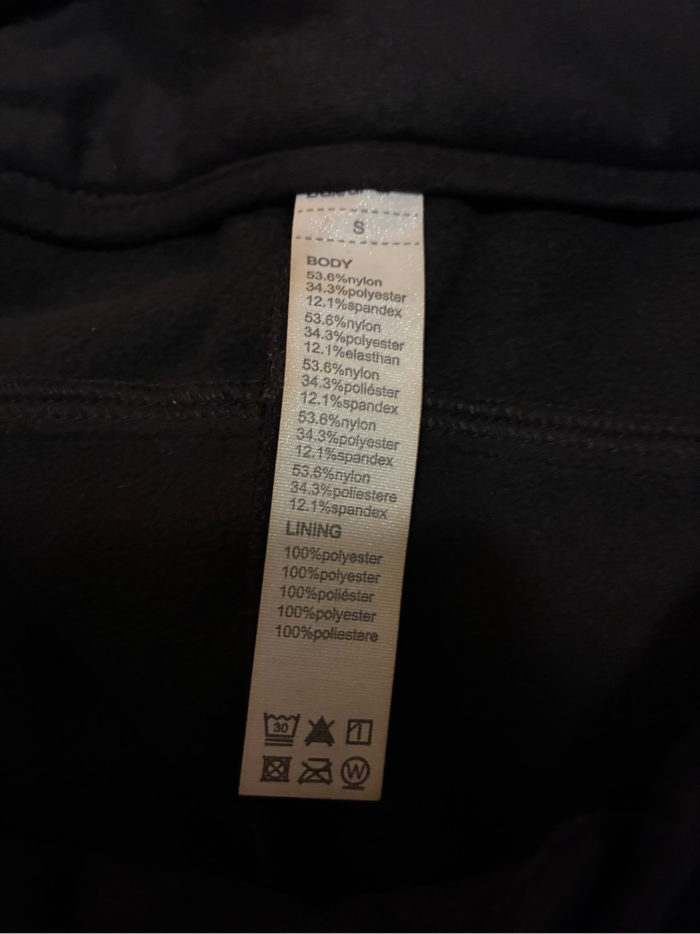 Women’s Black winter/waterproof set. - Picture 7 of 7